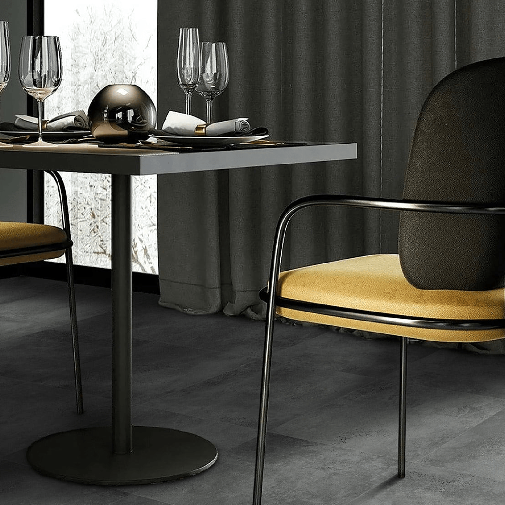 SW - Terracrete Charcoal 300x300mm Matt - Tiles - from our - Stoneworld - supplier–available at Bathroom City Perth