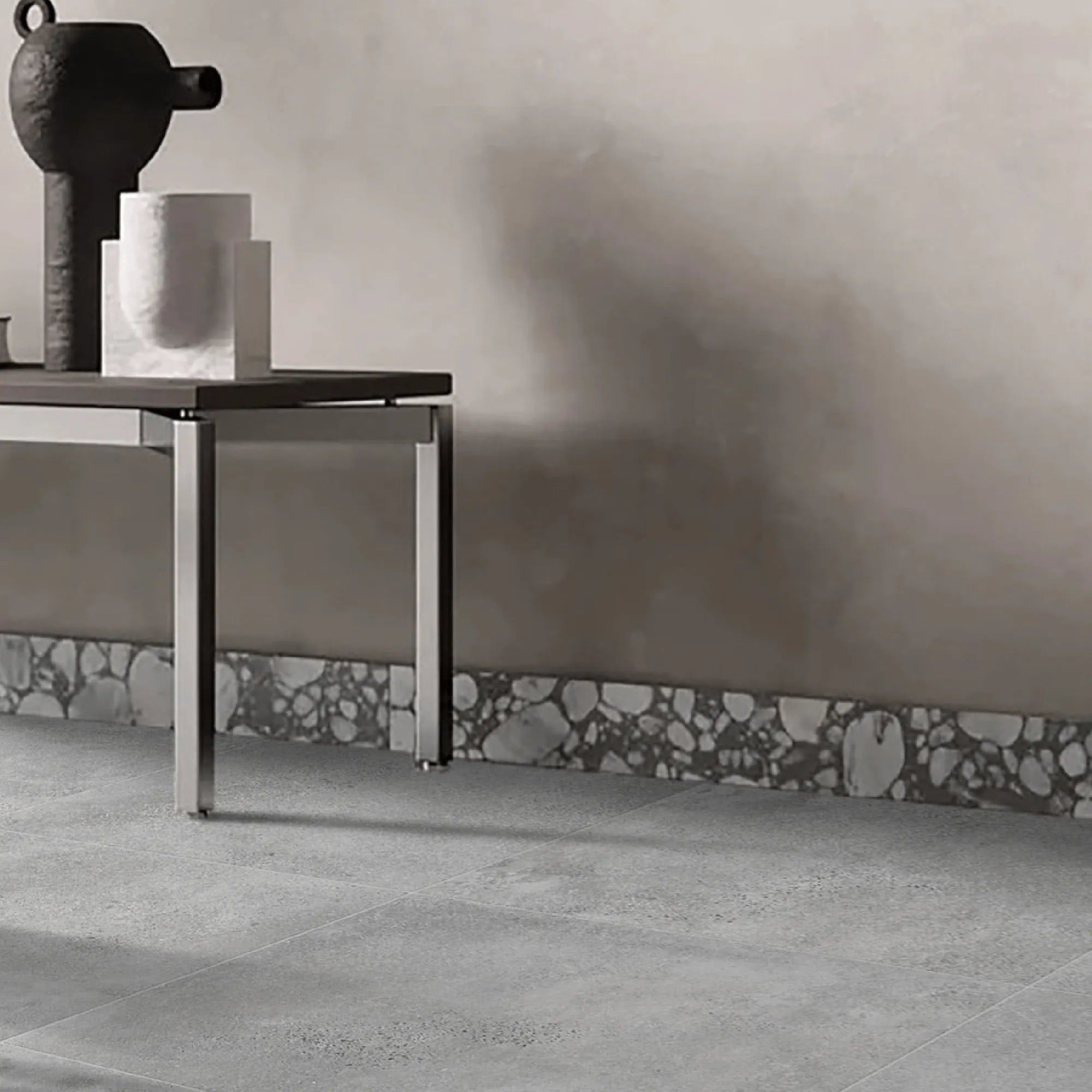 SW - Terracrete Grey 300x600mm Matt-Tiles-from our-Stoneworld-supplier–available at Bathroom City Perth