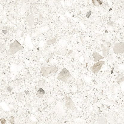 SW - Terrazzo Stone Marshmellow 600x600mm Matt Smooth Grip - Tiles - from our - Bathroom City - supplier–available at Bathroom City Perth