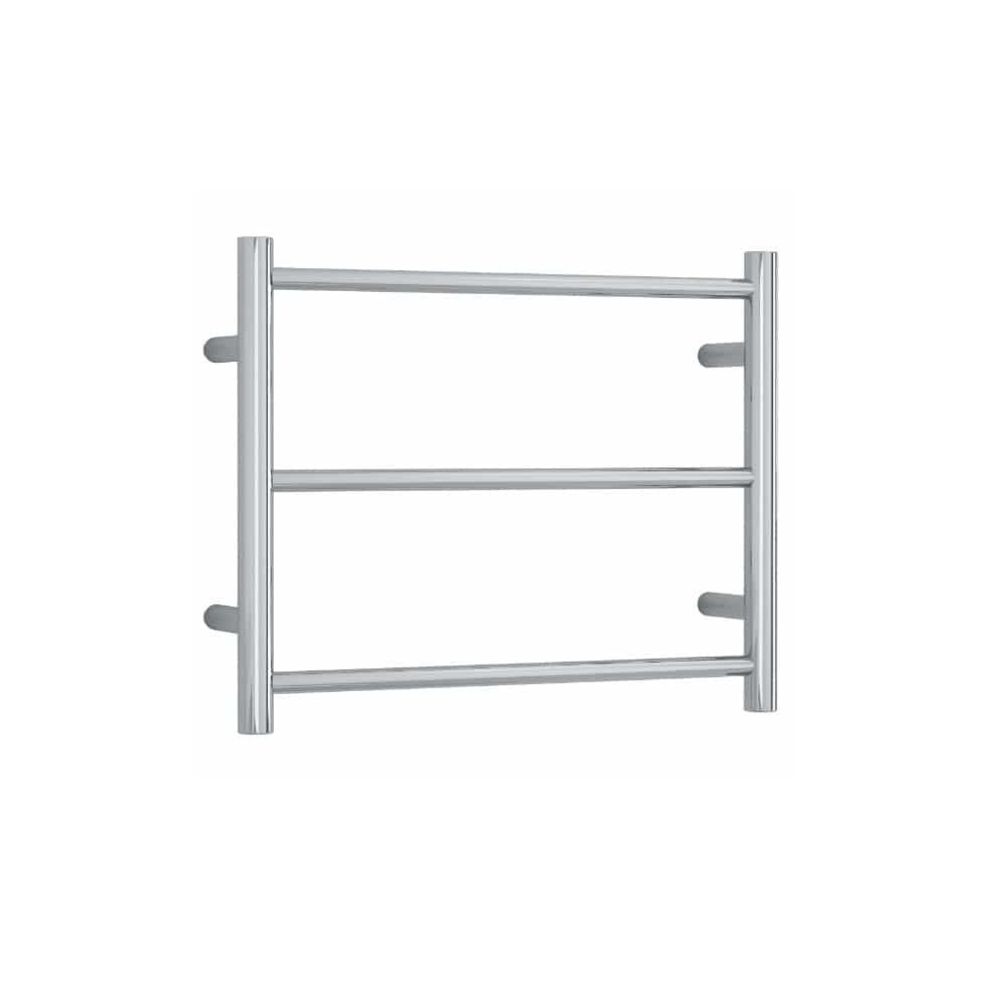 THERMORAIL - BS24M Straight Round Polished Budget Heated Towel Rail - Heated Towel Rails - from our - THERMORAIL - supplier–available at Bathroom City Perth