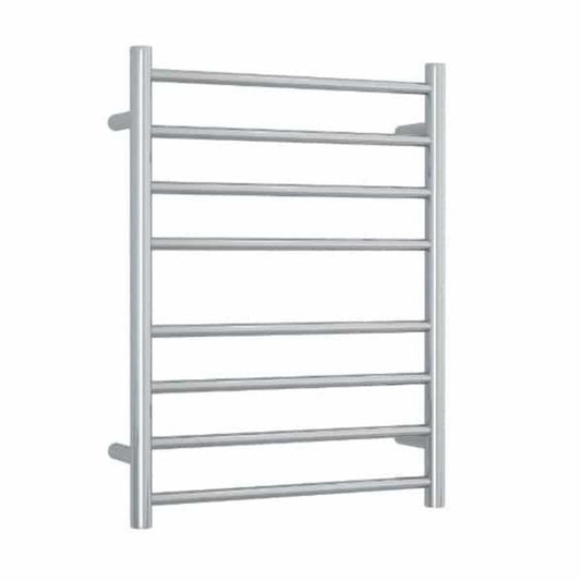 THERMORAIL - SR23M Straight Round Polished Ladder Heated Towel RailHeated Towel Rails – available at Bathroom City Perth