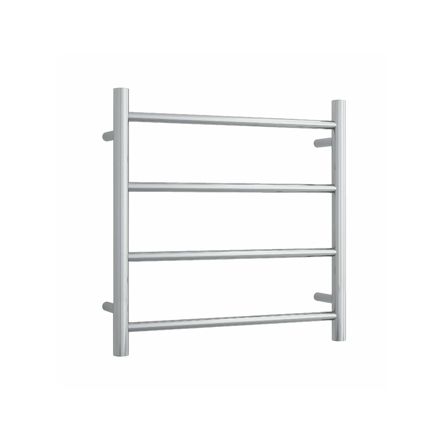 THERMORAIL - SR25M Straight Round Polished Ladder Heated Towel Rail - Heated Towel Rails - from our - THERMORAIL - supplier–available at Bathroom City Perth