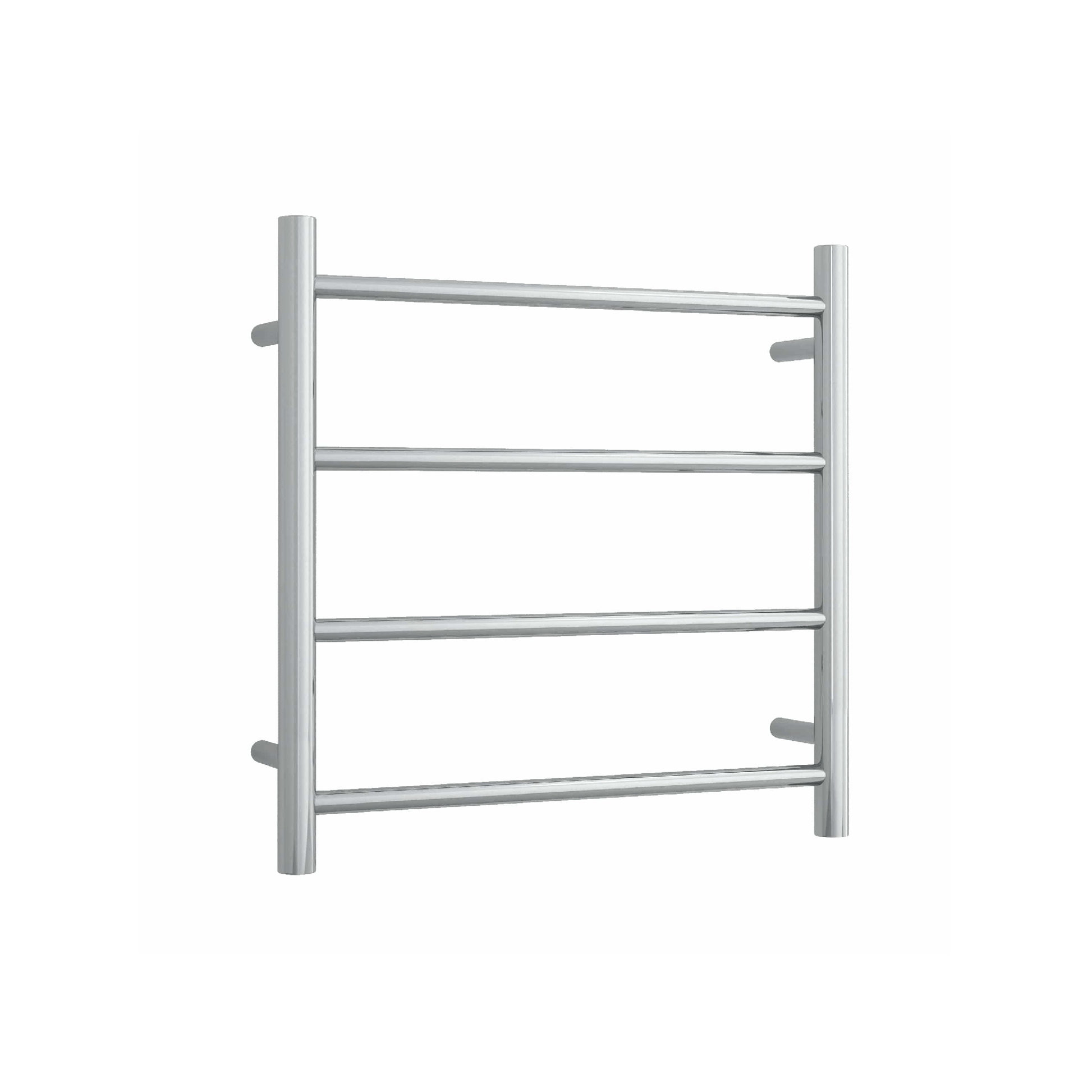 THERMORAIL - SR25M Straight Round Polished Ladder Heated Towel Rail - Heated Towel Rails - from our - THERMORAIL - supplier–available at Bathroom City Perth