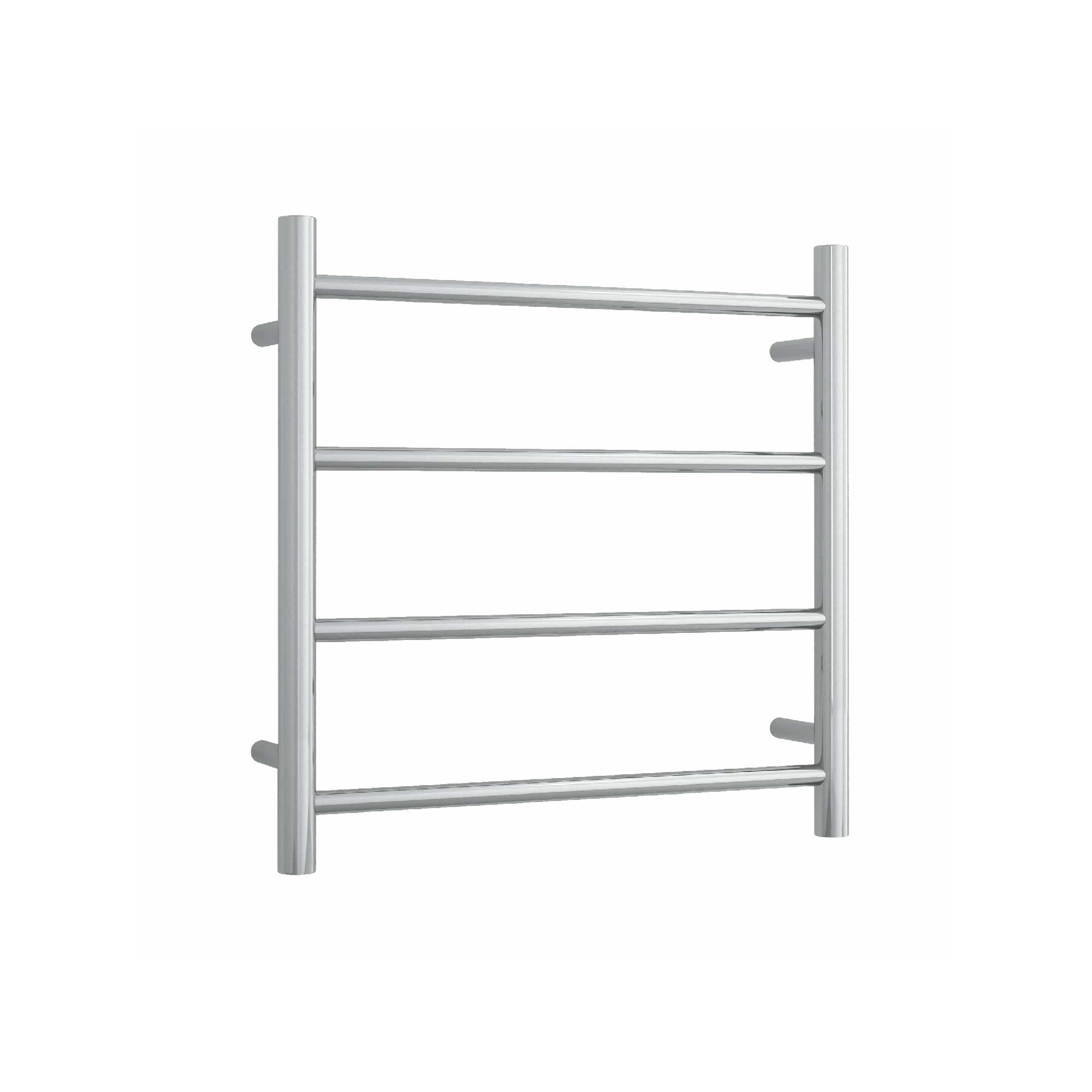 THERMORAIL - SR25M Straight Round Polished Ladder Heated Towel Rail - Heated Towel Rails - from our - THERMORAIL - supplier–available at Bathroom City Perth