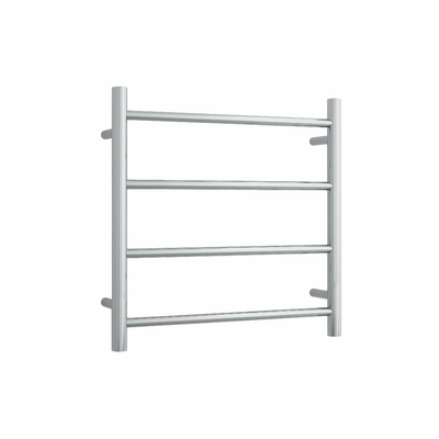 THERMORAIL - SR25M Straight Round Polished Ladder Heated Towel Rail - Heated Towel Rails - from our - THERMORAIL - supplier–available at Bathroom City Perth
