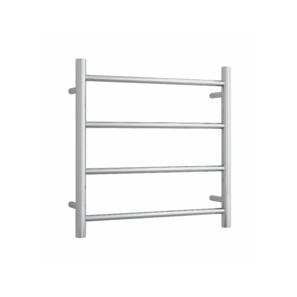 THERMORAIL - SR25M Straight Round Polished Ladder Heated Towel Rail - Heated Towel Rails - from our - THERMORAIL - supplier–available at Bathroom City Perth