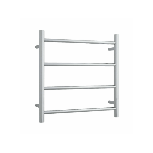 THERMORAIL - SR25M Straight Round Polished Ladder Heated Towel Rail - Heated Towel Rails - from our - THERMORAIL - supplier–available at Bathroom City Perth