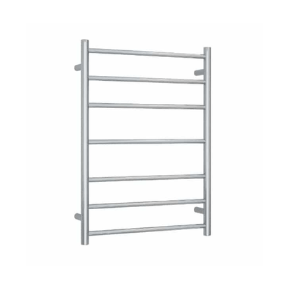 THERMORAIL - SR44M Straight Round Polished Ladder Heated Towel Rail - Heated Towel Rails - from our - THERMORAIL - supplier–available at Bathroom City Perth