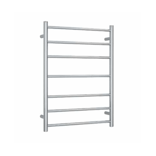 THERMORAIL - SR44M Straight Round Polished Ladder Heated Towel Rail - Heated Towel Rails - from our - THERMORAIL - supplier–available at Bathroom City Perth