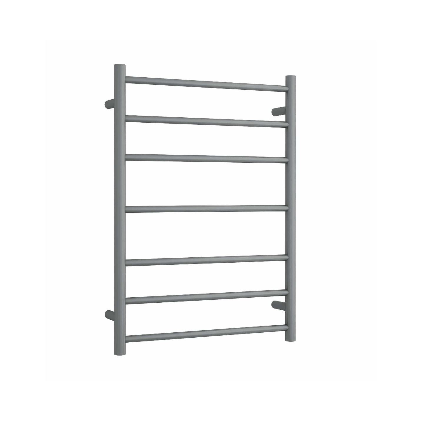 THERMORAIL - SR44MGM Gun Metal Round Ladder Heated Towel Rail - Heated Towel Rails - from our - THERMORAIL - supplier–available at Bathroom City Perth