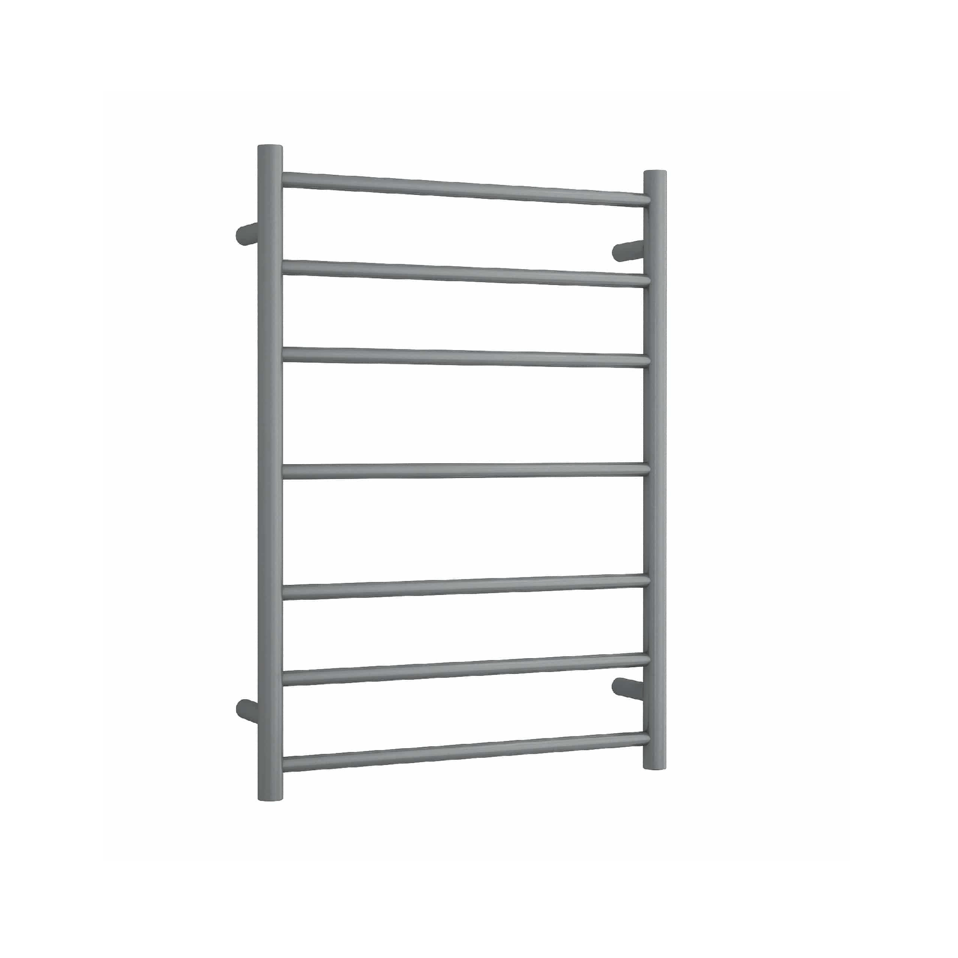 THERMORAIL - SR44MGM Gun Metal Round Ladder Heated Towel Rail - Heated Towel Rails - from our - THERMORAIL - supplier–available at Bathroom City Perth