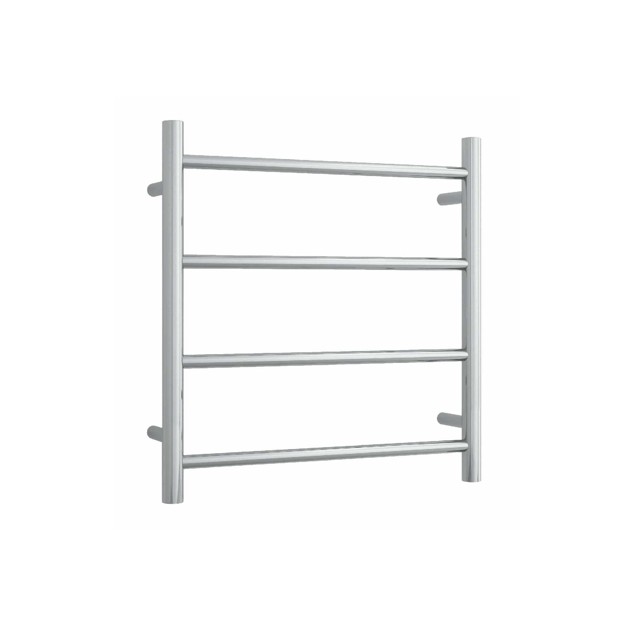 THERMORAIL - SRB2512 12Volt Brushed Round Ladder Heated Towel Rail - Heated Towel Rails - from our - THERMORAIL - supplier–available at Bathroom City Perth
