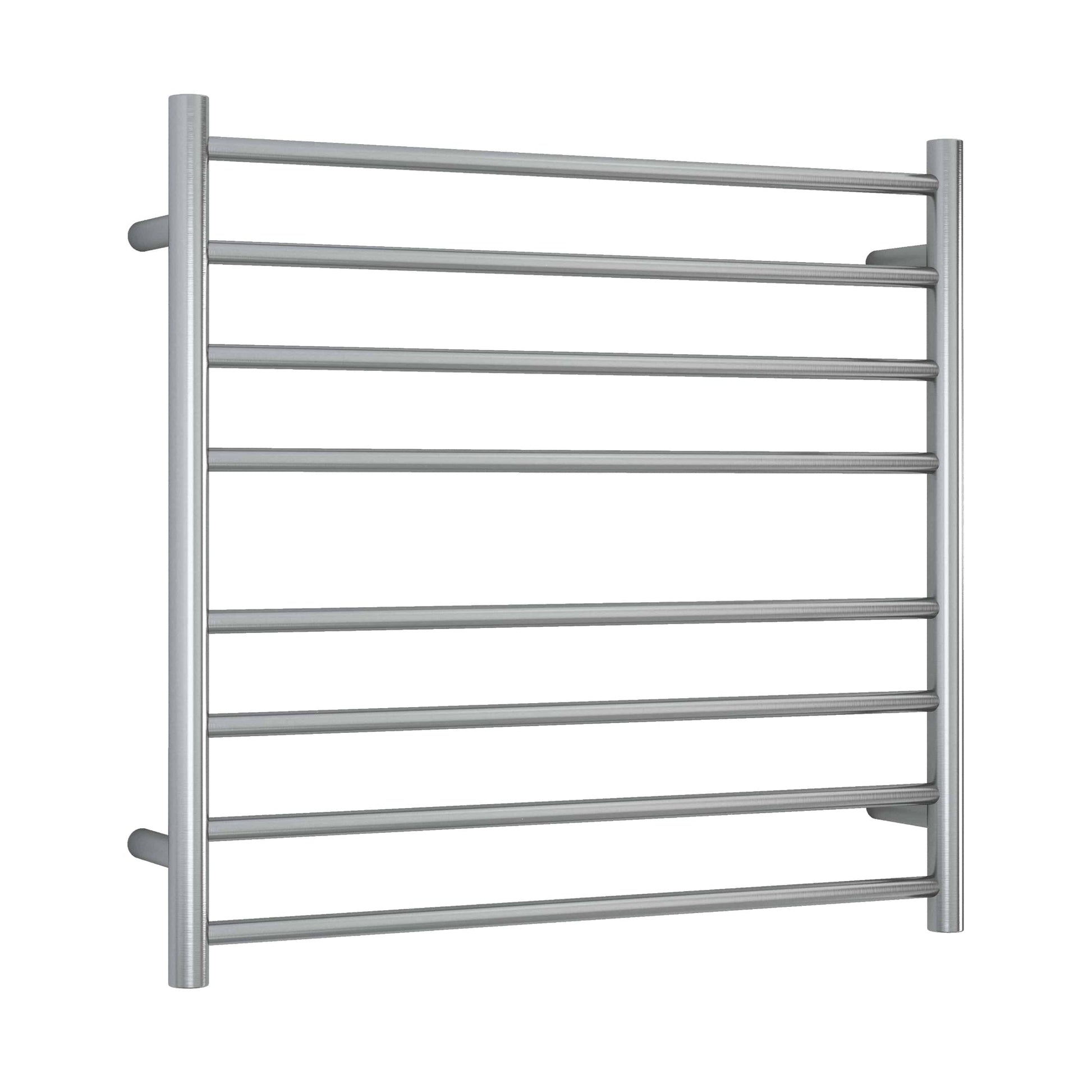 THERMORAIL - SRB33M Brushed Round Ladder Heated Towel Rail - Heated Towel Rails - from our - THERMORAIL - supplier–available at Bathroom City Perth
