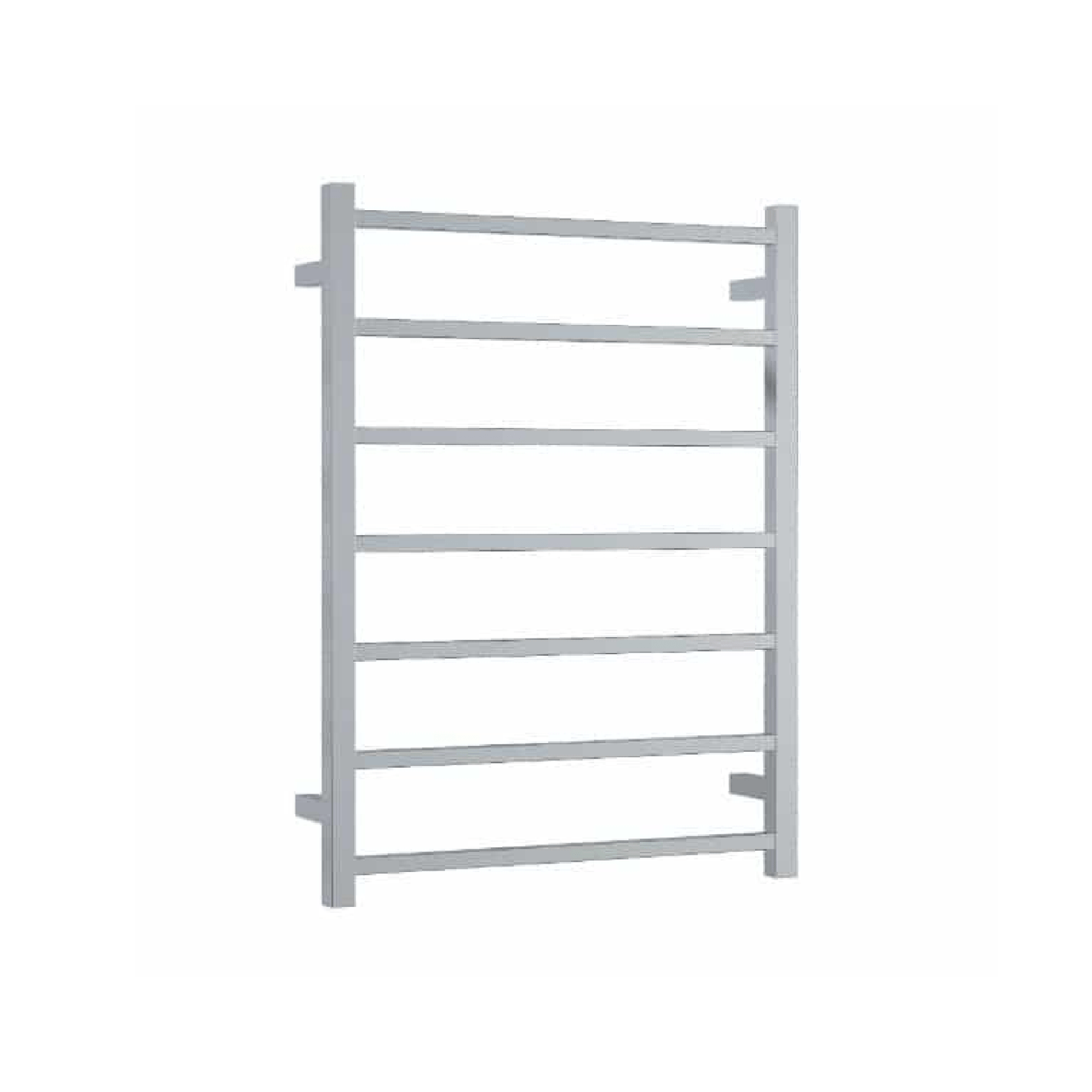 THERMORAIL - SS4412 12Volt Straight Square Polished Ladder Heated Towel Rail - Heated Towel Rails - from our - THERMORAIL - supplier–available at Bathroom City Perth