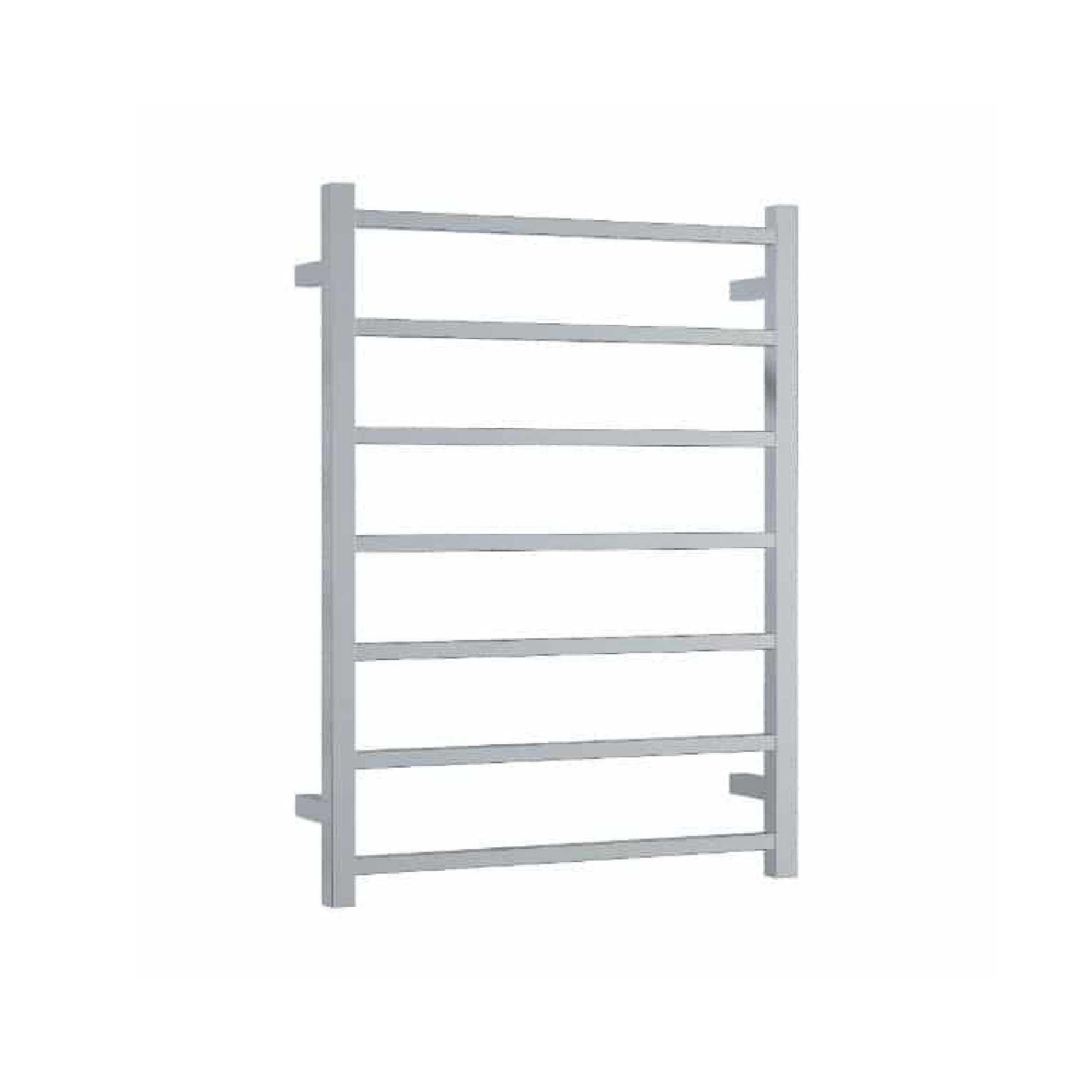 THERMORAIL - SS4412 12Volt Straight Square Polished Ladder Heated Towel Rail - Heated Towel Rails - from our - THERMORAIL - supplier–available at Bathroom City Perth