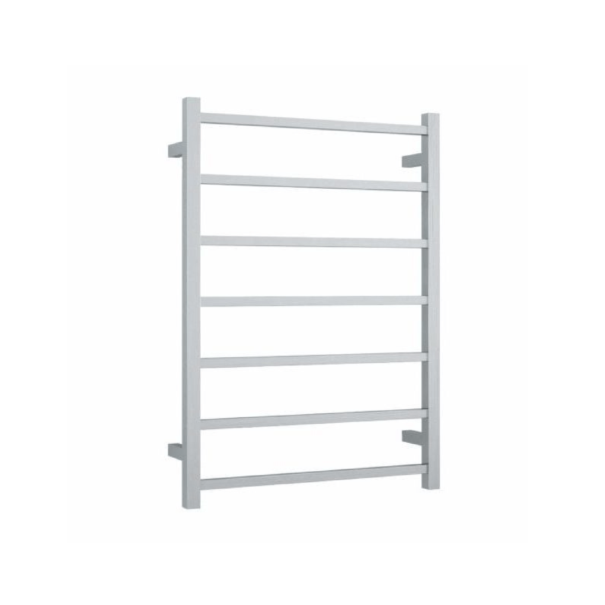 THERMORAIL - SSB44M Brushed Straight Square Ladder Heated Towel Rail - Heated Towel Rails - from our - THERMORAIL - supplier–available at Bathroom City Perth