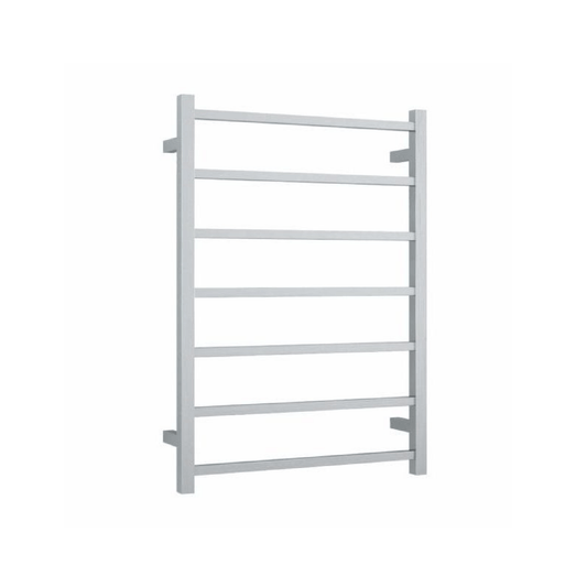 THERMORAIL - SSB44M Brushed Straight Square Ladder Heated Towel Rail - Heated Towel Rails - from our - THERMORAIL - supplier–available at Bathroom City Perth