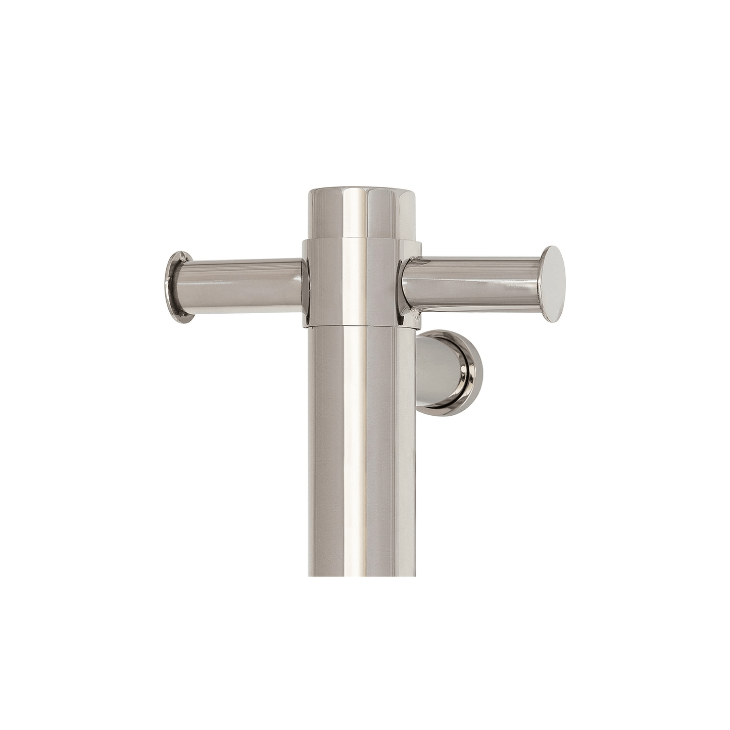 THERMORAIL - VSH900H Round 240Volt Vertical Single Polished Heated Towel Rail - Heated Towel Rails - from our - THERMORAIL - supplier–available at Bathroom City Perth