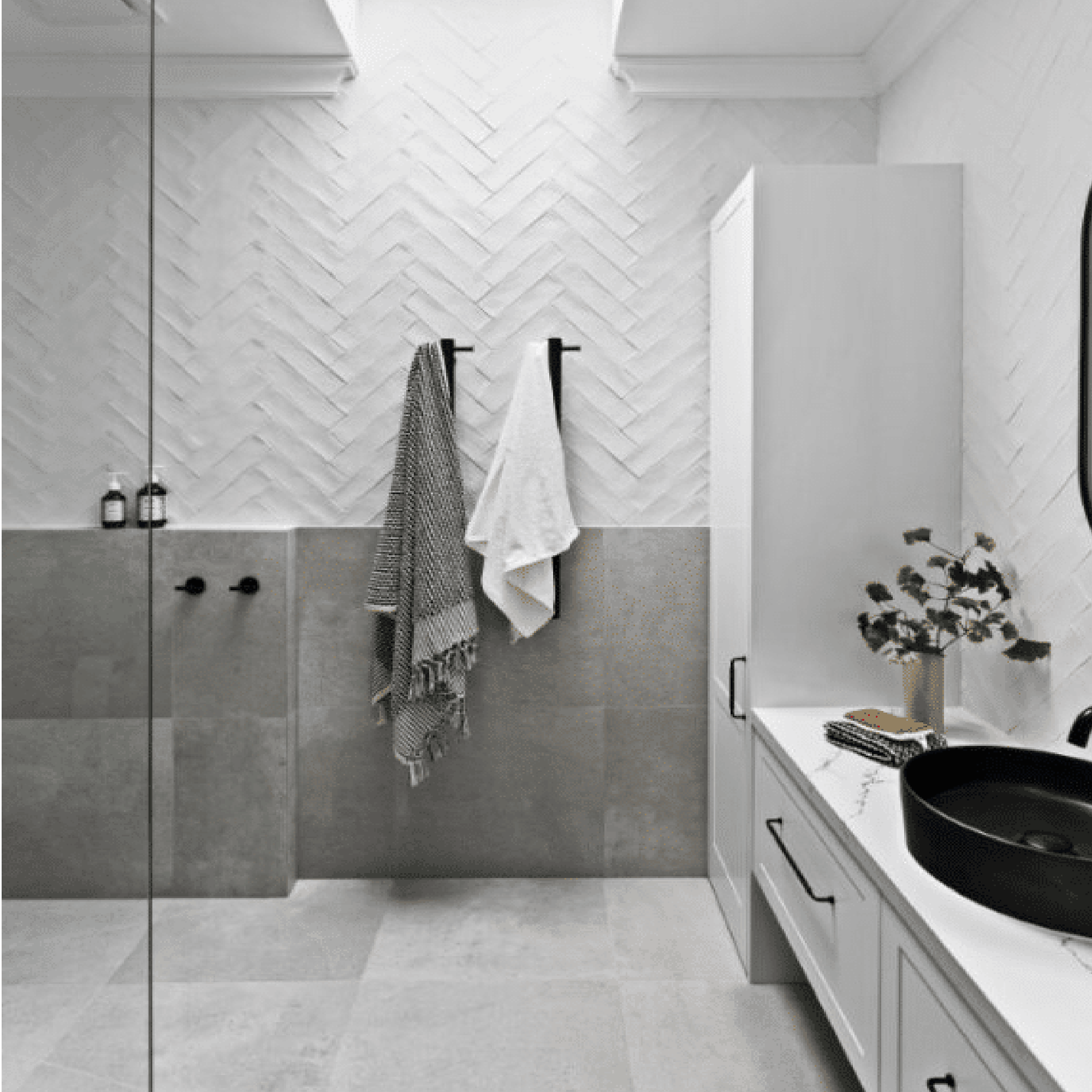 THERMORAIL - VSH900HB Matt Black Round 240Volt Vertical Single Heated Rail - Heated Towel Rails - from our - THERMORAIL - supplier–available at Bathroom City Perth