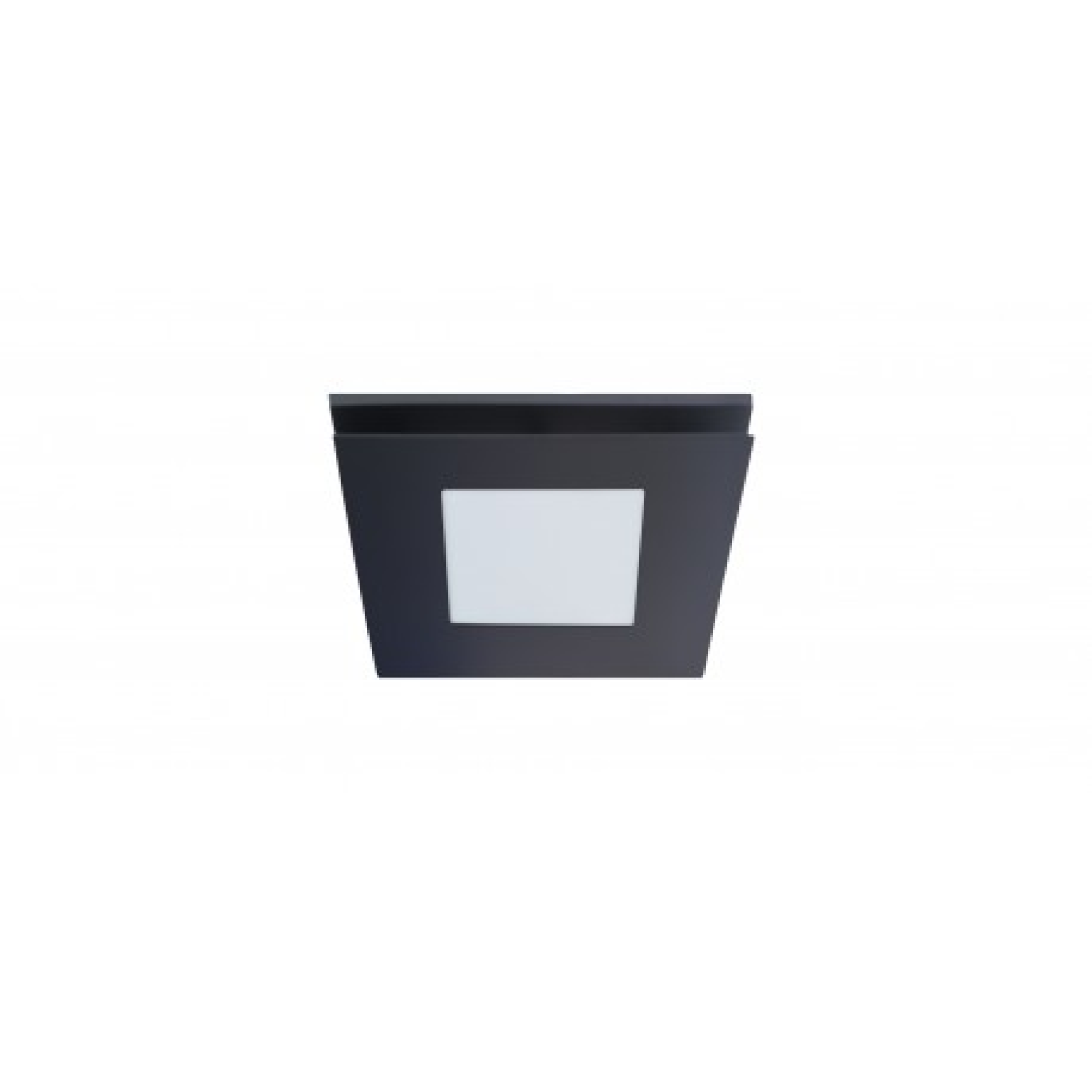 VENTAIR - Airbus 200 Black 10W LED Square Fascia - Exhaust Fan Fascia - from our - Ventair - supplier–available at Bathroom City Perth