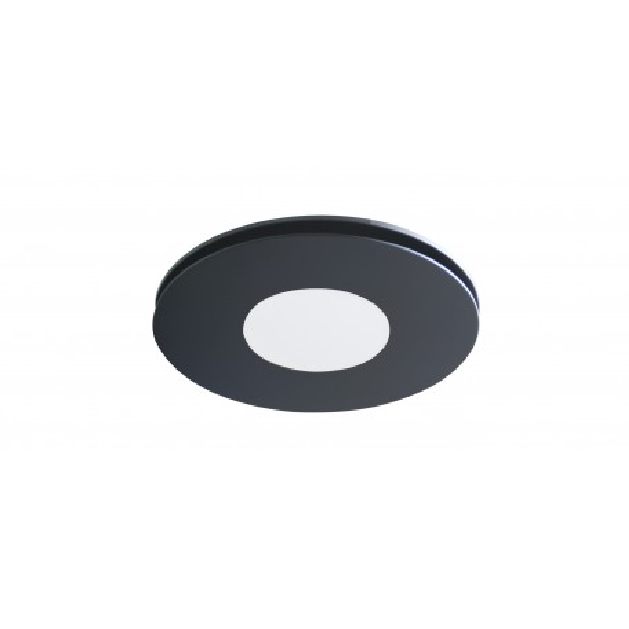 VENTAIR - Airbus 250 Black 14W LED Round Fascia - Exhaust Fan Fascia - from our - Ventair - supplier–available at Bathroom City Perth