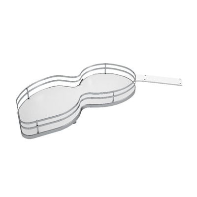 W&B - SIGE™ Left Hand Kidney Shelves - Kitchen Shelf - from our - Wilson & Bradley - supplier–available at Bathroom City Perth