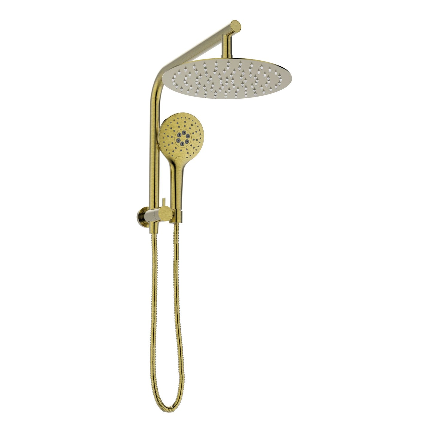 MELA - PALCO/RONDO Twin Combo Shower Set without Rail Brushed Brass