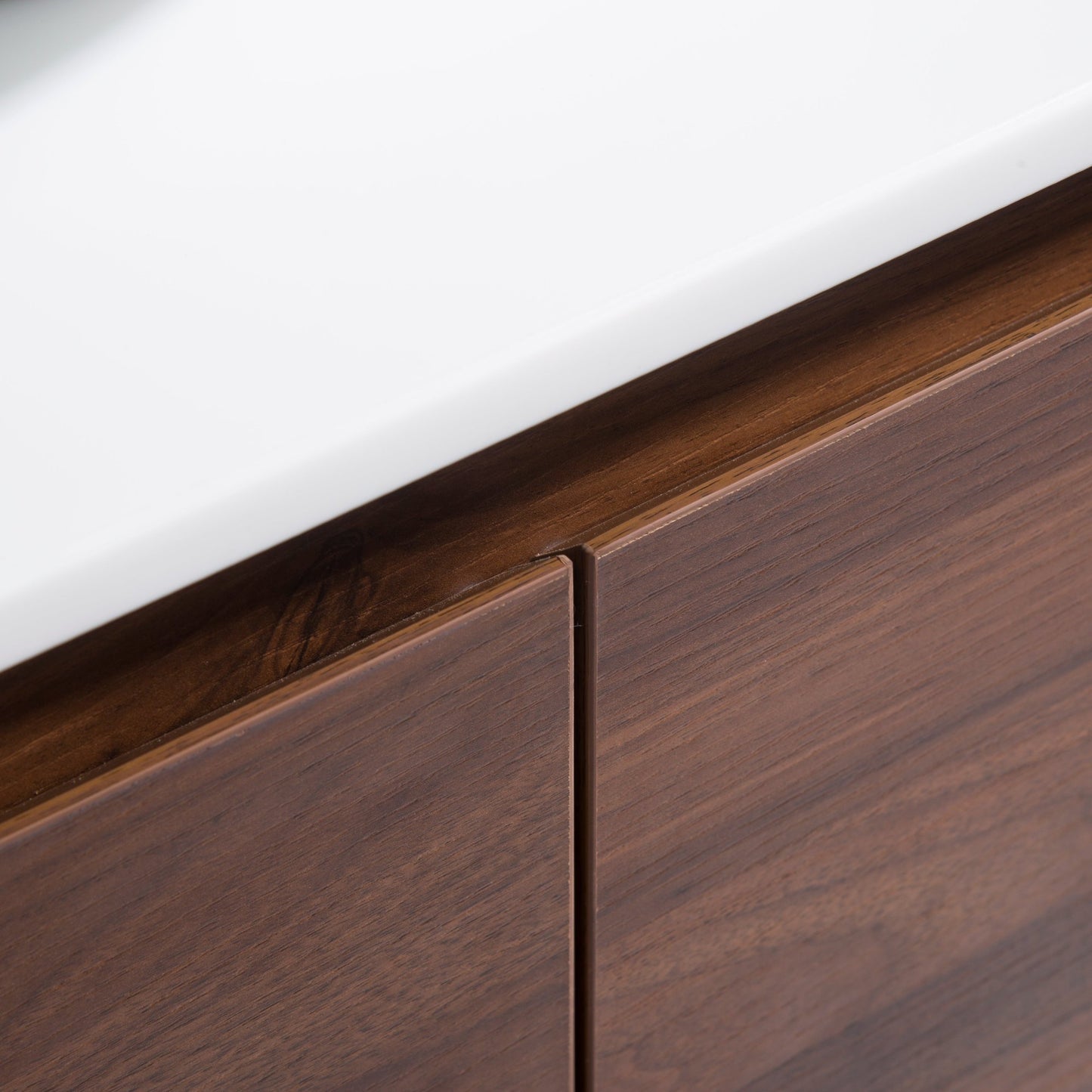 MELA - CLARK 750 Walnut Wall Hung Vanity with 2 Doors