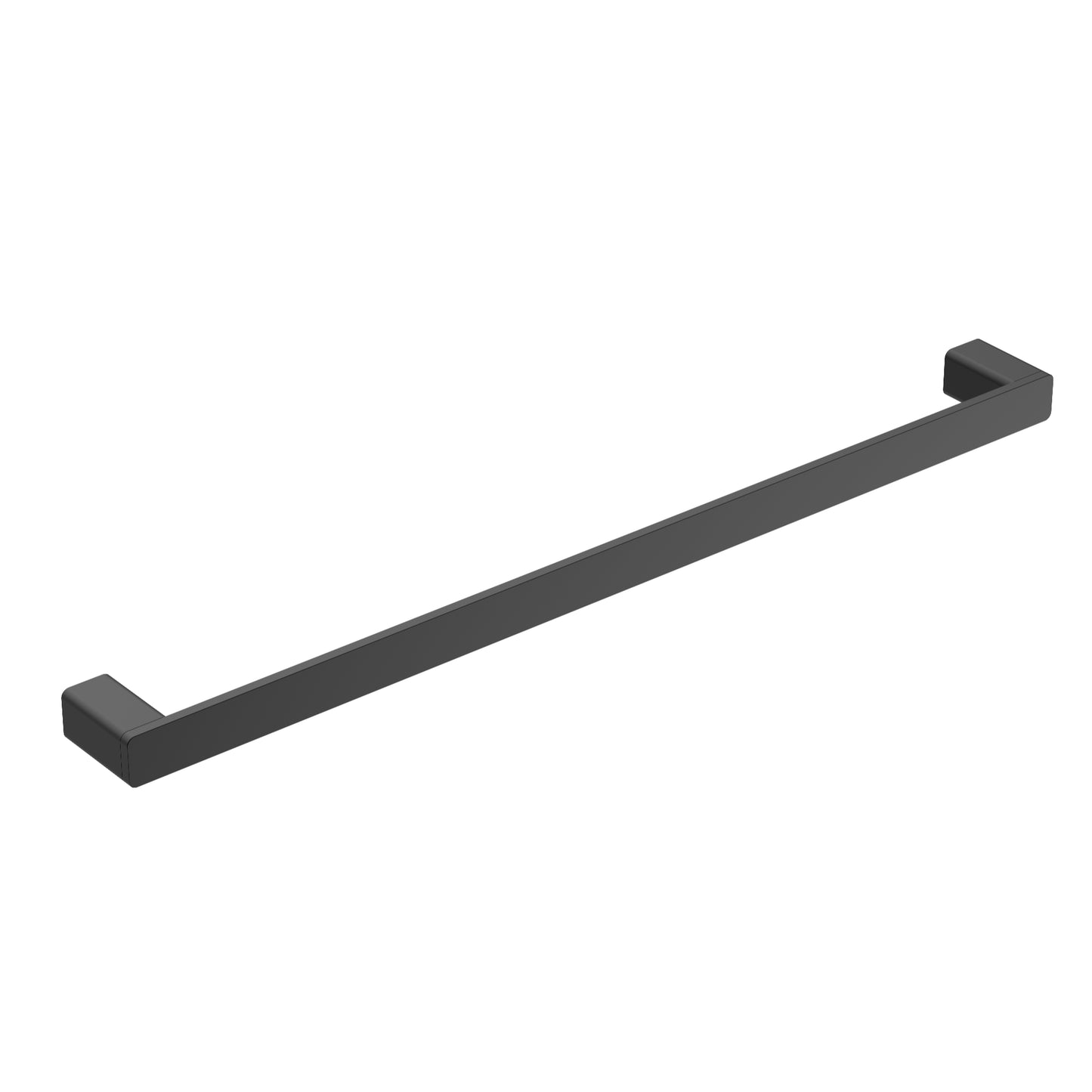MELA - FLOVA 600 Single Towel Rail Black
