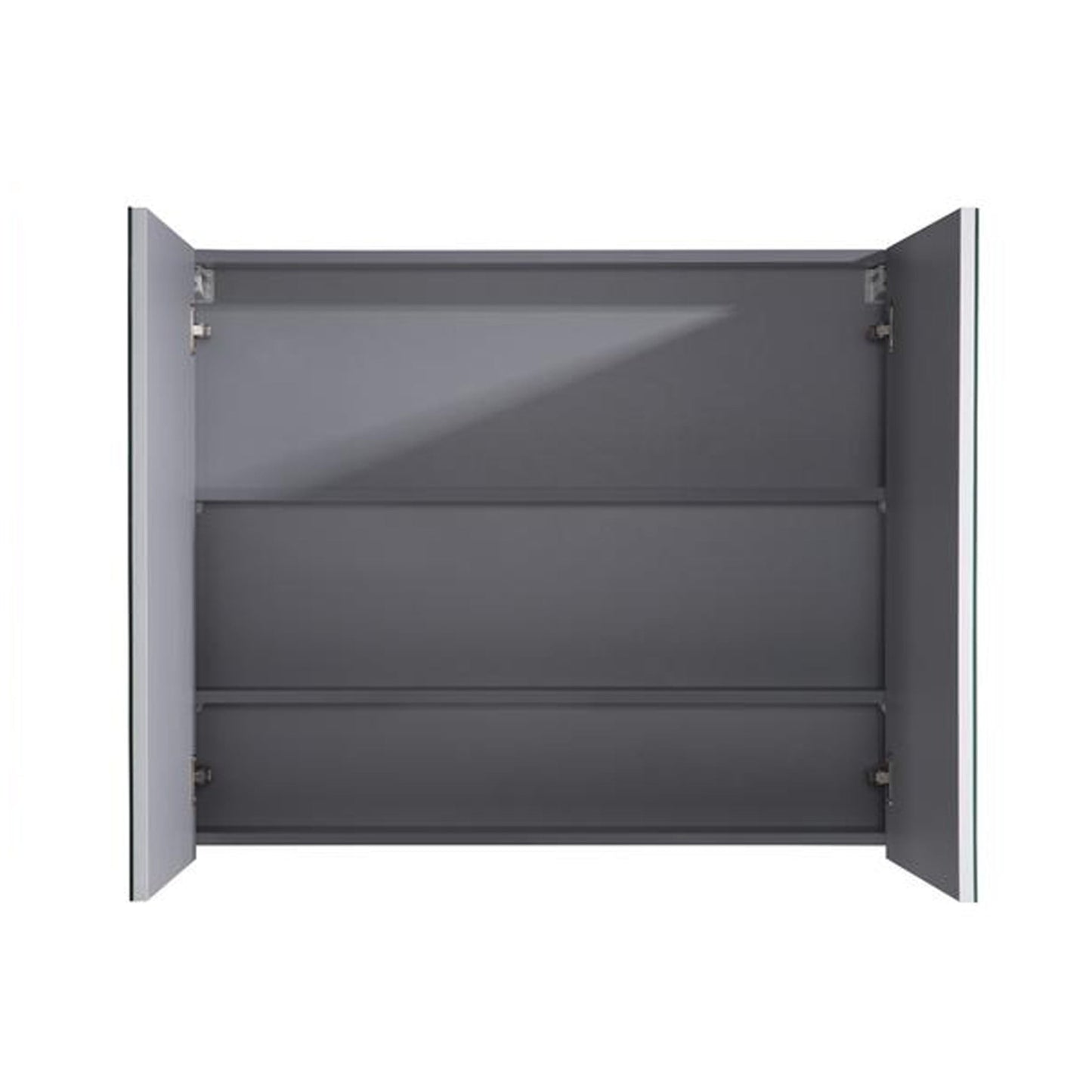 MELA - PORTER 600 Gloss White Mirror Cabinet