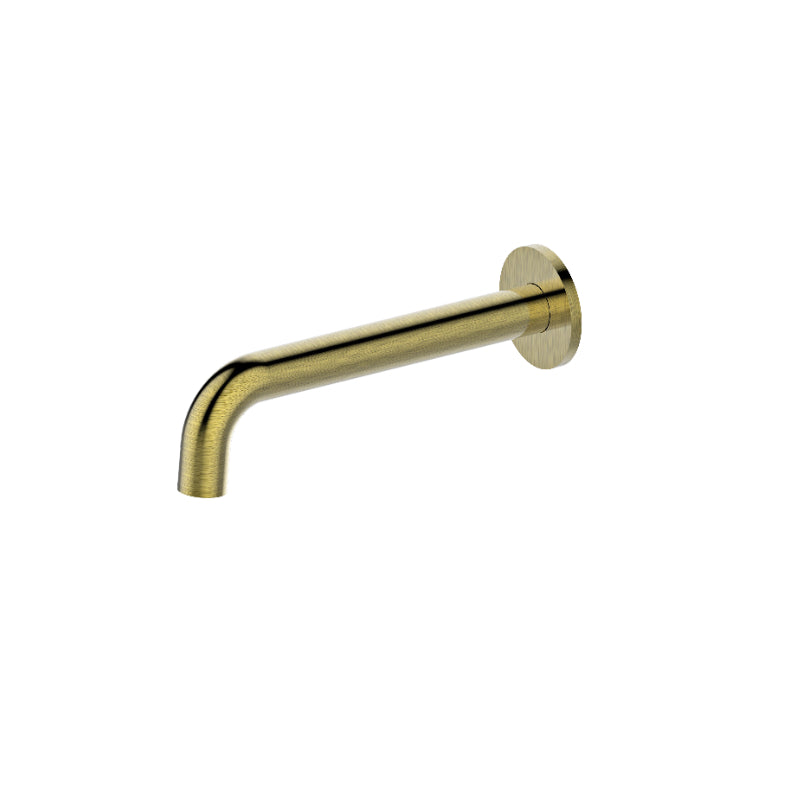 MELA - RONDO Wall Spout Brushed Brass