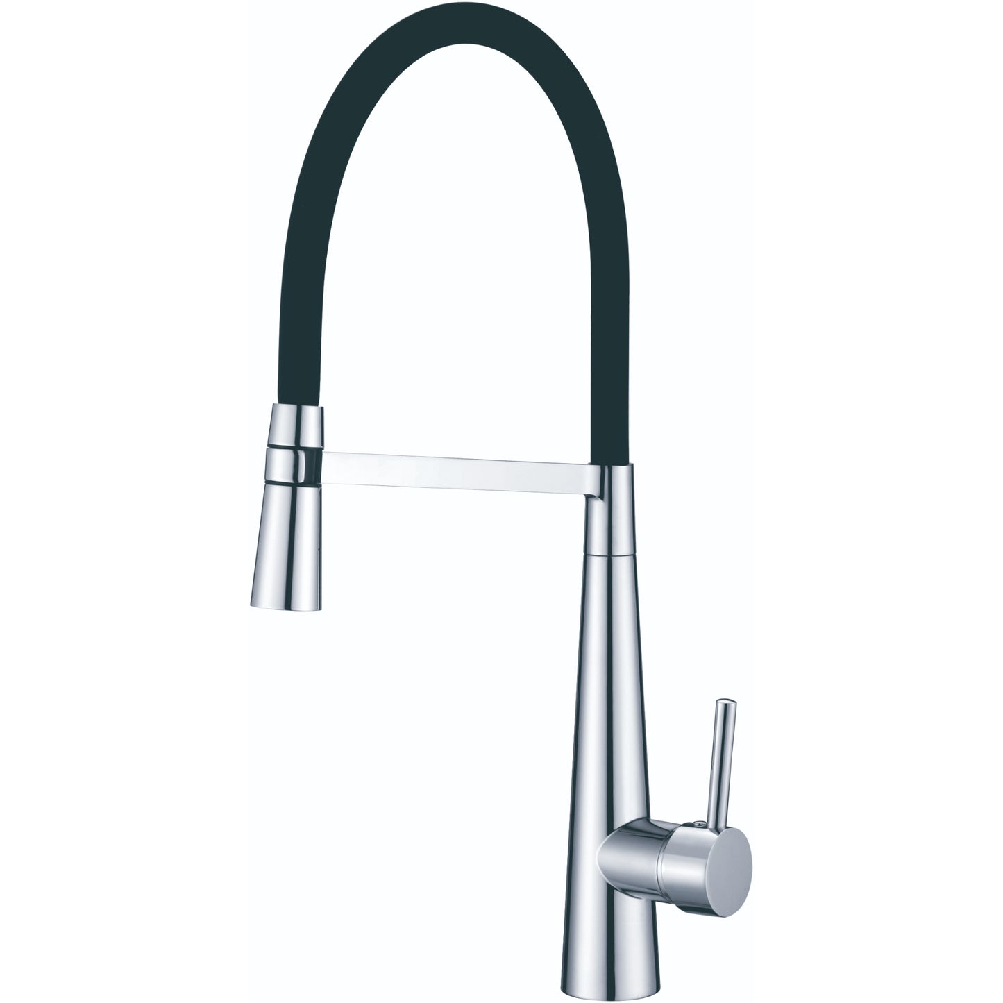 MELA - RONDO Pull-out Kitchen Sink Mixer with Black Hose