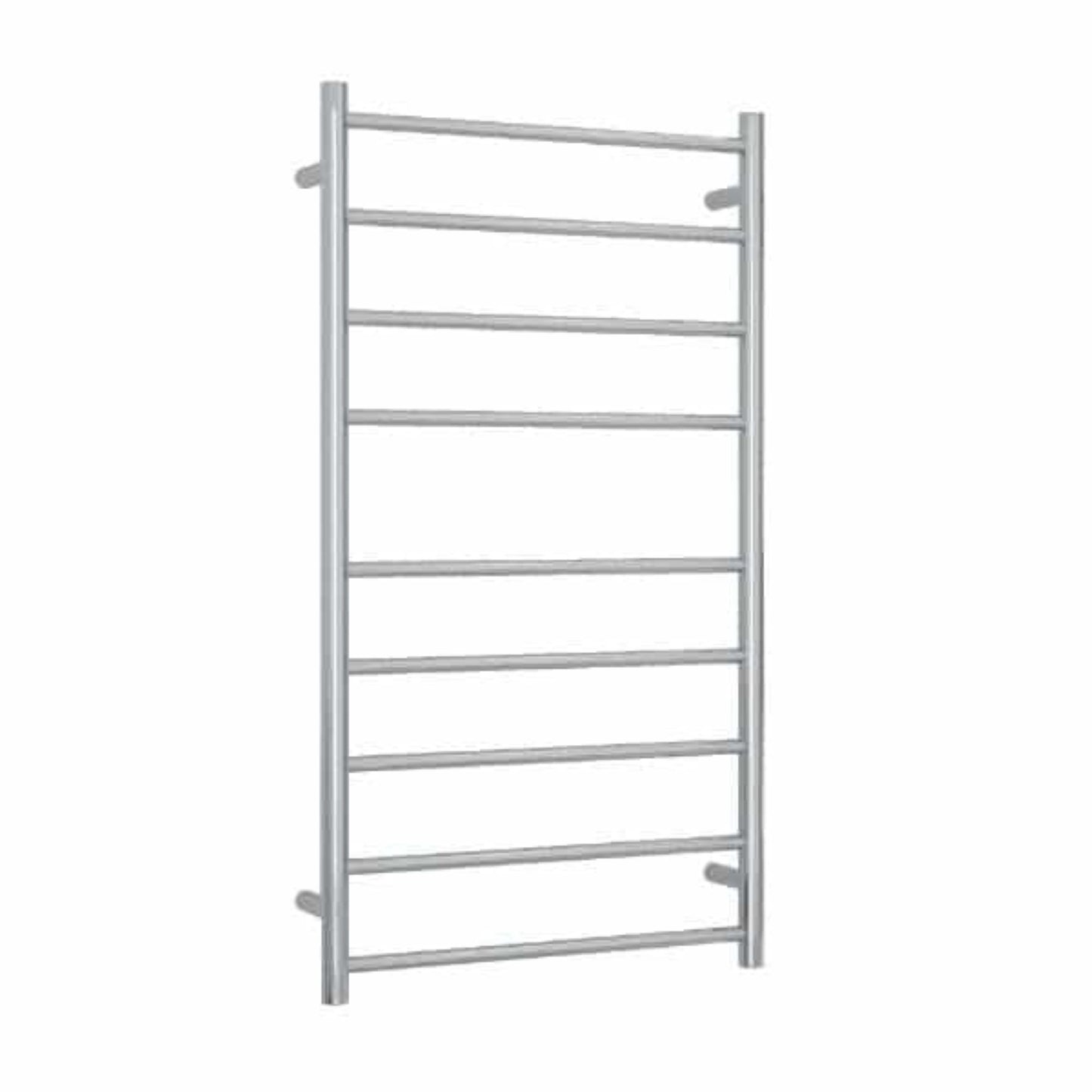 THERMORAIL - BS46M Straight Round Polished Budget Ladder Heated Towel Rail