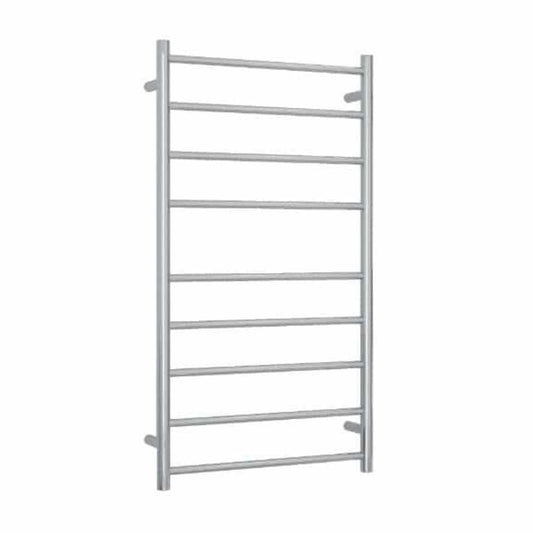 THERMORAIL - BS46M Straight Round Polished Budget Ladder Heated Towel Rail
