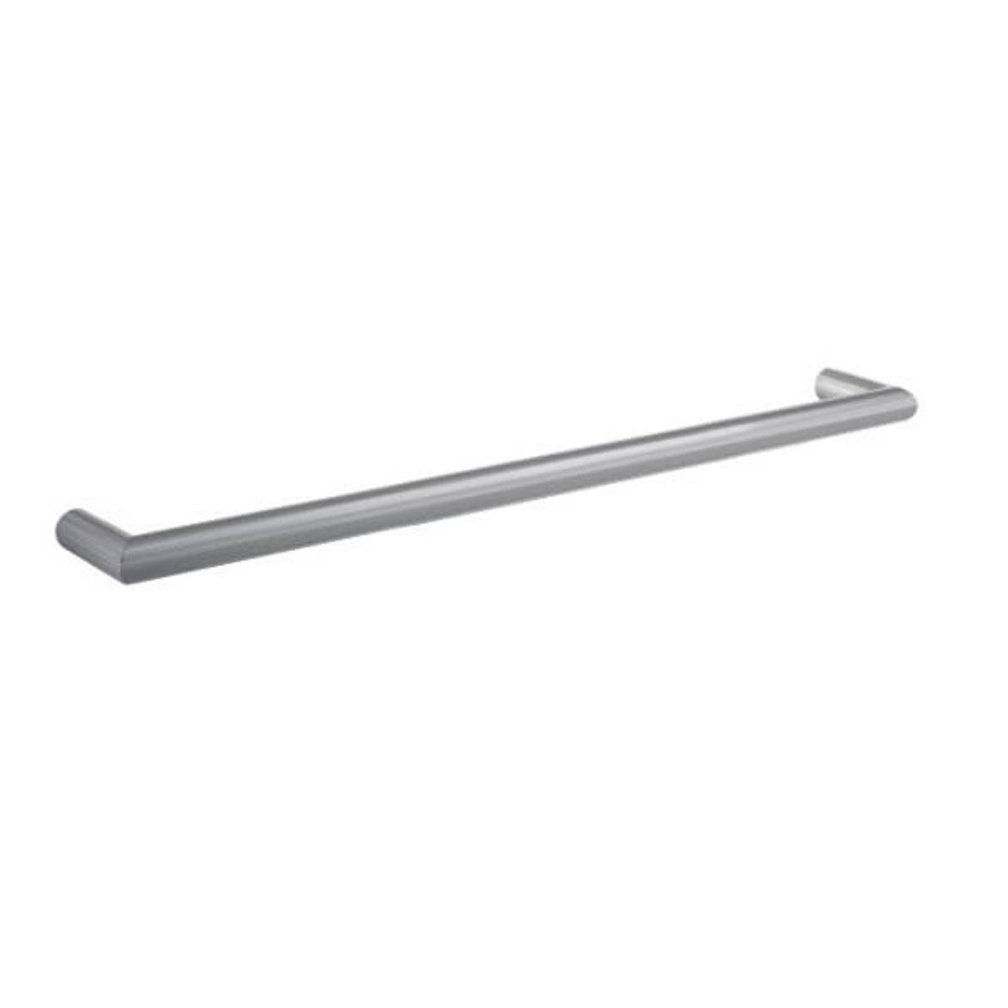 THERMORAIL - DSR6BR Round Brushed Single Bar Heated Towel Rail