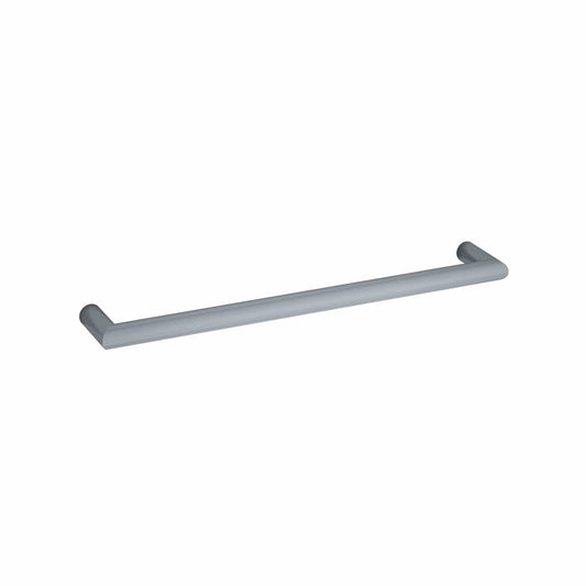 THERMORAIL - DSR6GM Gun Metal Round Single Bar Heated Towel Rail