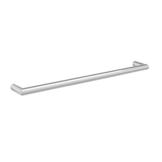 THERMORAIL - DSR8 Round Single Bar Polished Heated Towel Rail
