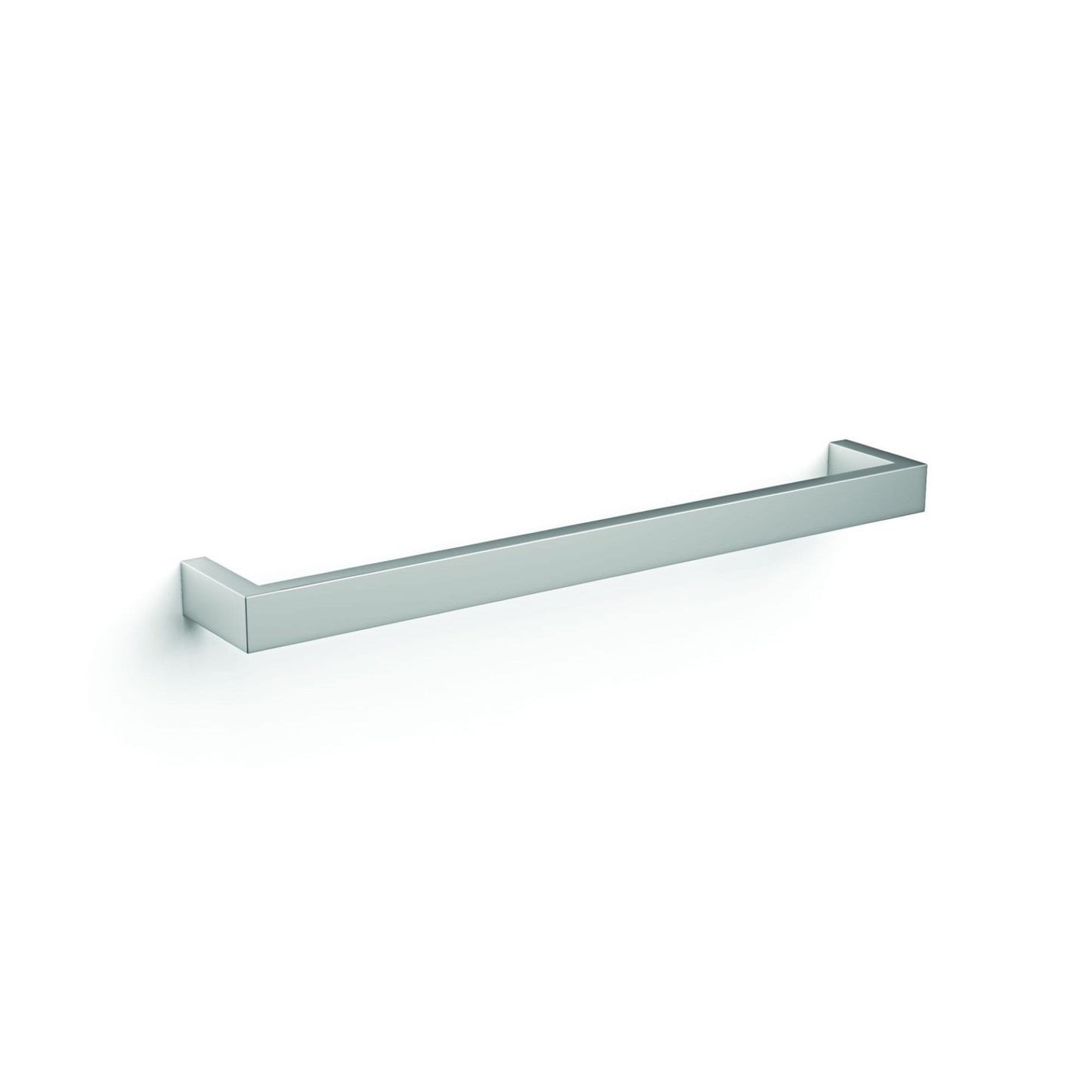 THERMORAIL - DSS4 Square Single Bar Polished Heated Towel Rail