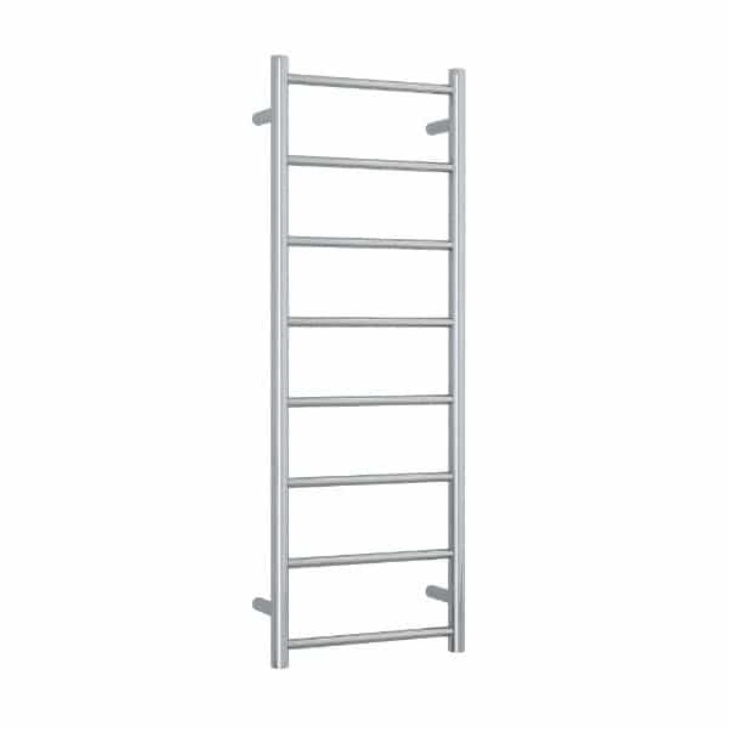 THERMORAIL - SR17M Straight Round Polished Stainless Ladder Heated Towel Rail