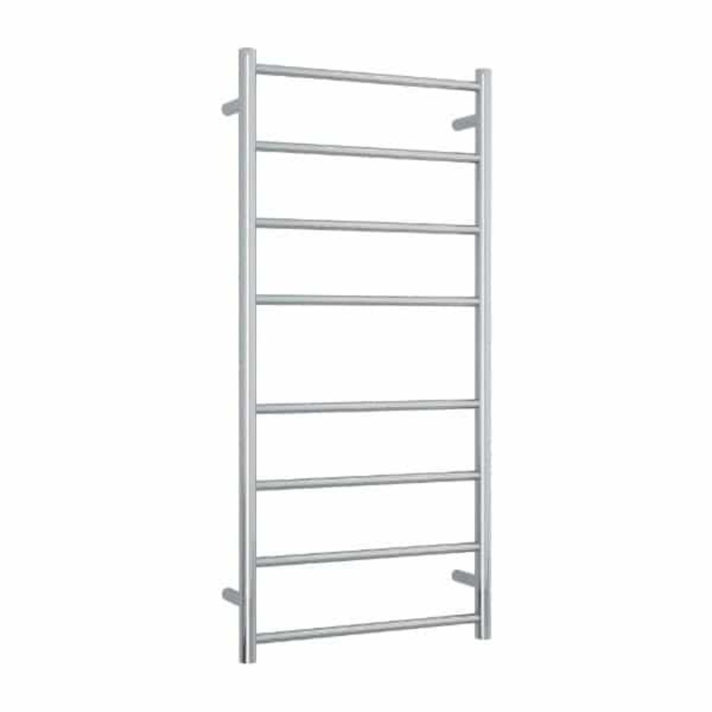 THERMORAIL - SR27M Straight Round Polished Ladder Heated Towel Rail