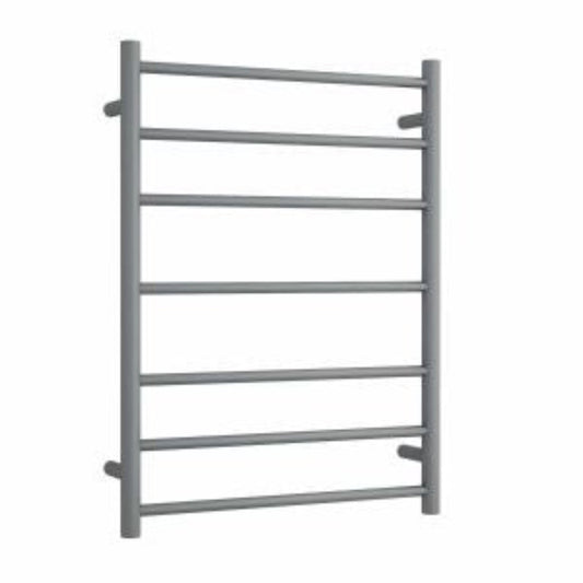 THERMORAIL - SR44MGM Gun Metal Round Ladder Heated Towel Rail