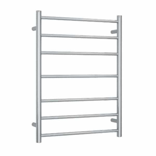 THERMORAIL - SR44M Straight Round Polished Ladder Heated Towel Rail