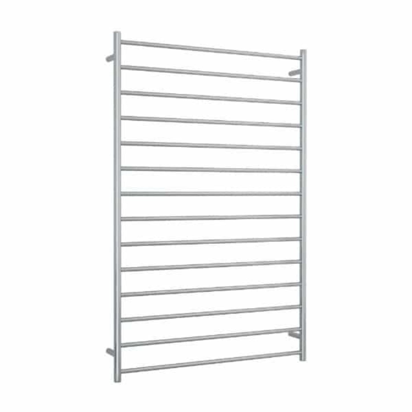 THERMORAIL - SR99M Straight Round Polished Ladder Heated Towel Rail
