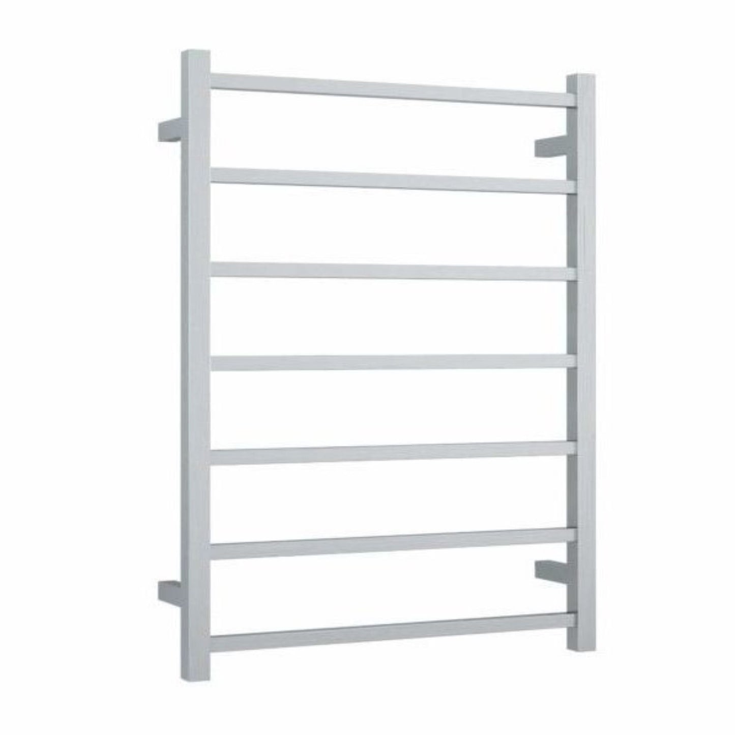 THERMORAIL - SSB44M Brushed Straight Square Ladder Heated Towel Rail