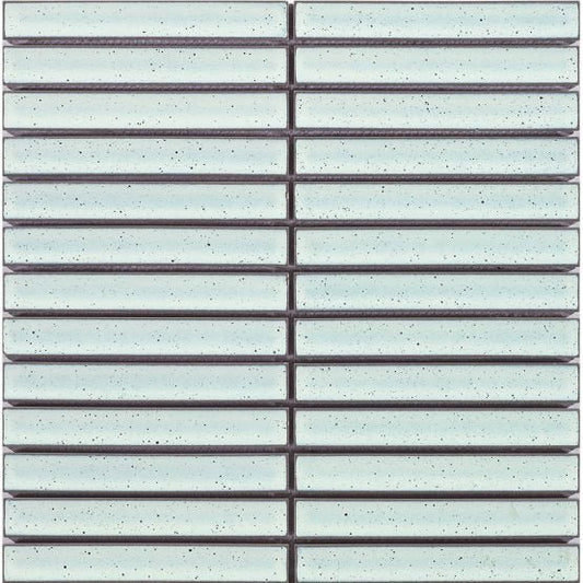 Finger Mosaic White GlossTiles – available at Bathroom City Perth