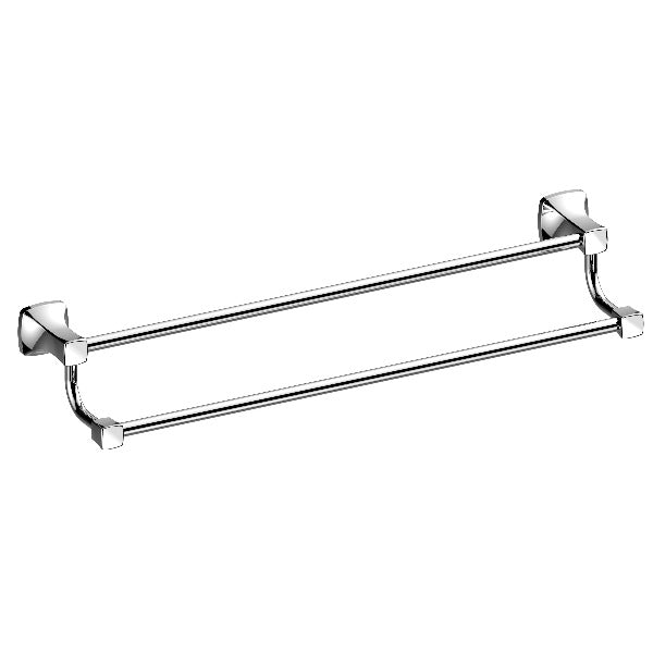 MELA - ANTIK 600 Double Towel Rail ChromeAccessories – available at Bathroom City Perth