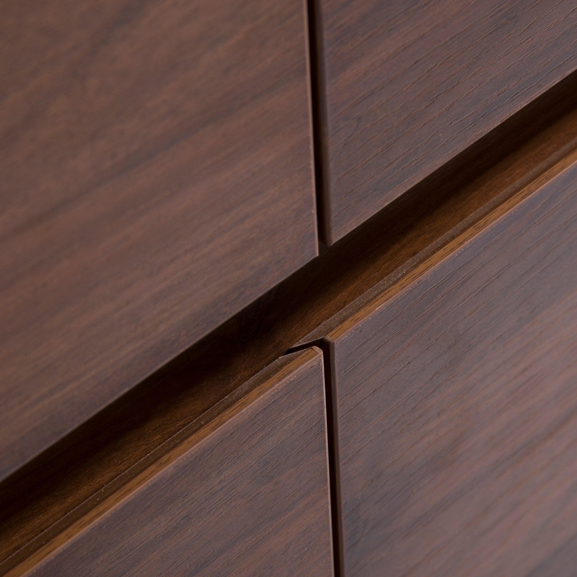 MELA - CLARK 1200 Walnut Wall Hung Vanity with 4 DrawersVanities – available at Bathroom City Perth