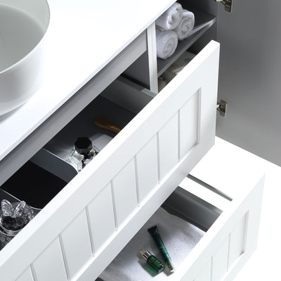 MELA - HAMPTON 1200 Matt White Wall Hung Vanity with Door & DrawersVanitiesMELABathroom City from Mela – available at Bathroom City Perth