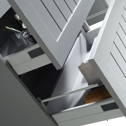 MELA - HAMPTON 900 Matt Grey Wall Hung Vanity with DrawersVanities – available at Bathroom City Perth