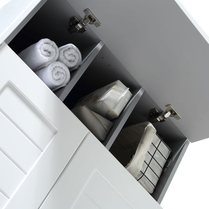 MELA - HAMPTON 900 Matt White Wall Hung Vanity with Door & DrawersVanities – available at Bathroom City Perth